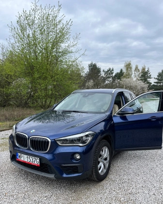 BMW X1 cena 68900 przebieg: 148900, rok produkcji 2016 z Krośniewice małe 277